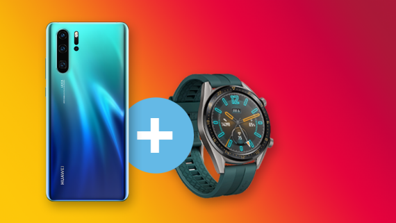 Huawei p30 pro with cheap free watch